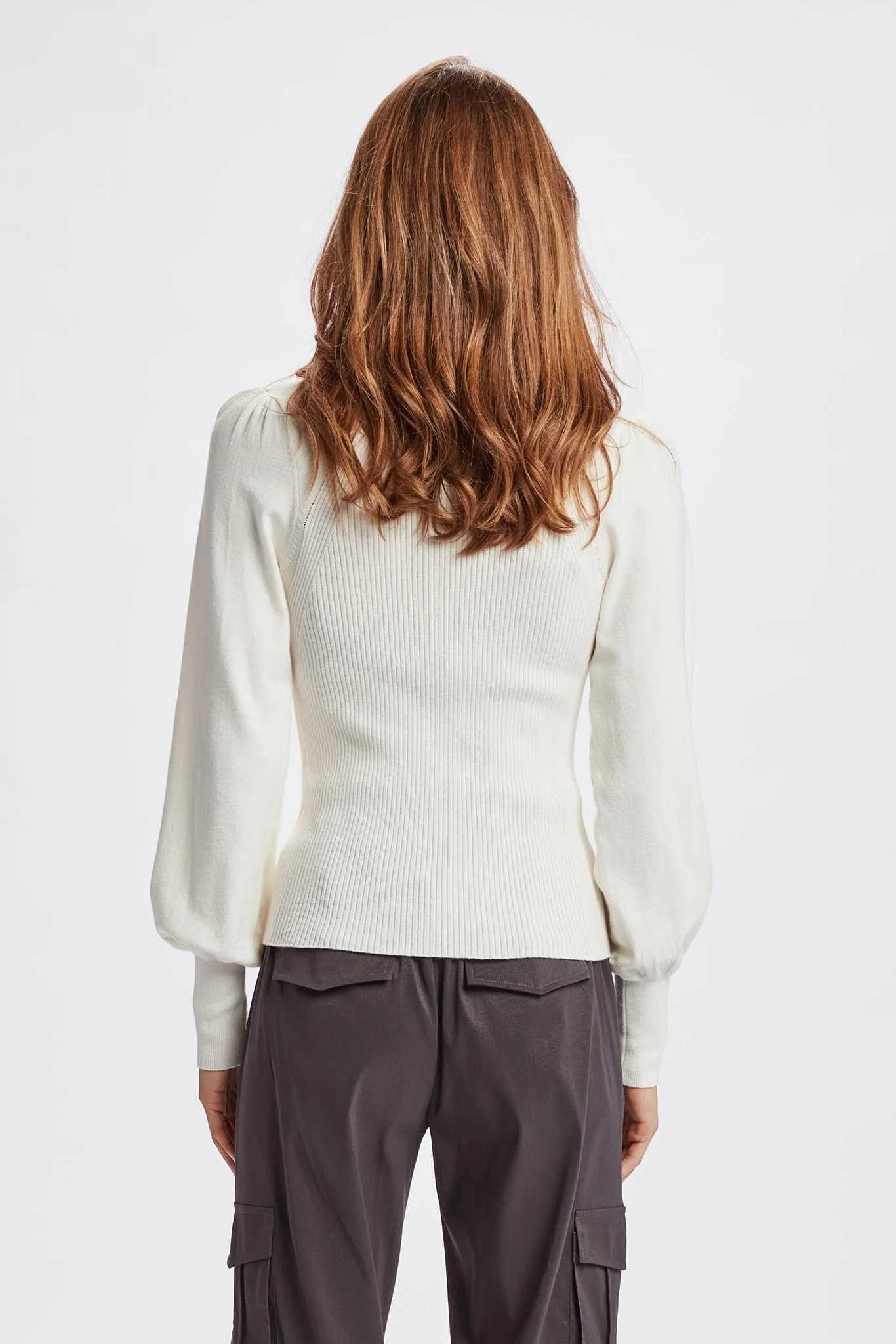 NUVISSA PULLOVER  - Cloud Dancer - Image 2