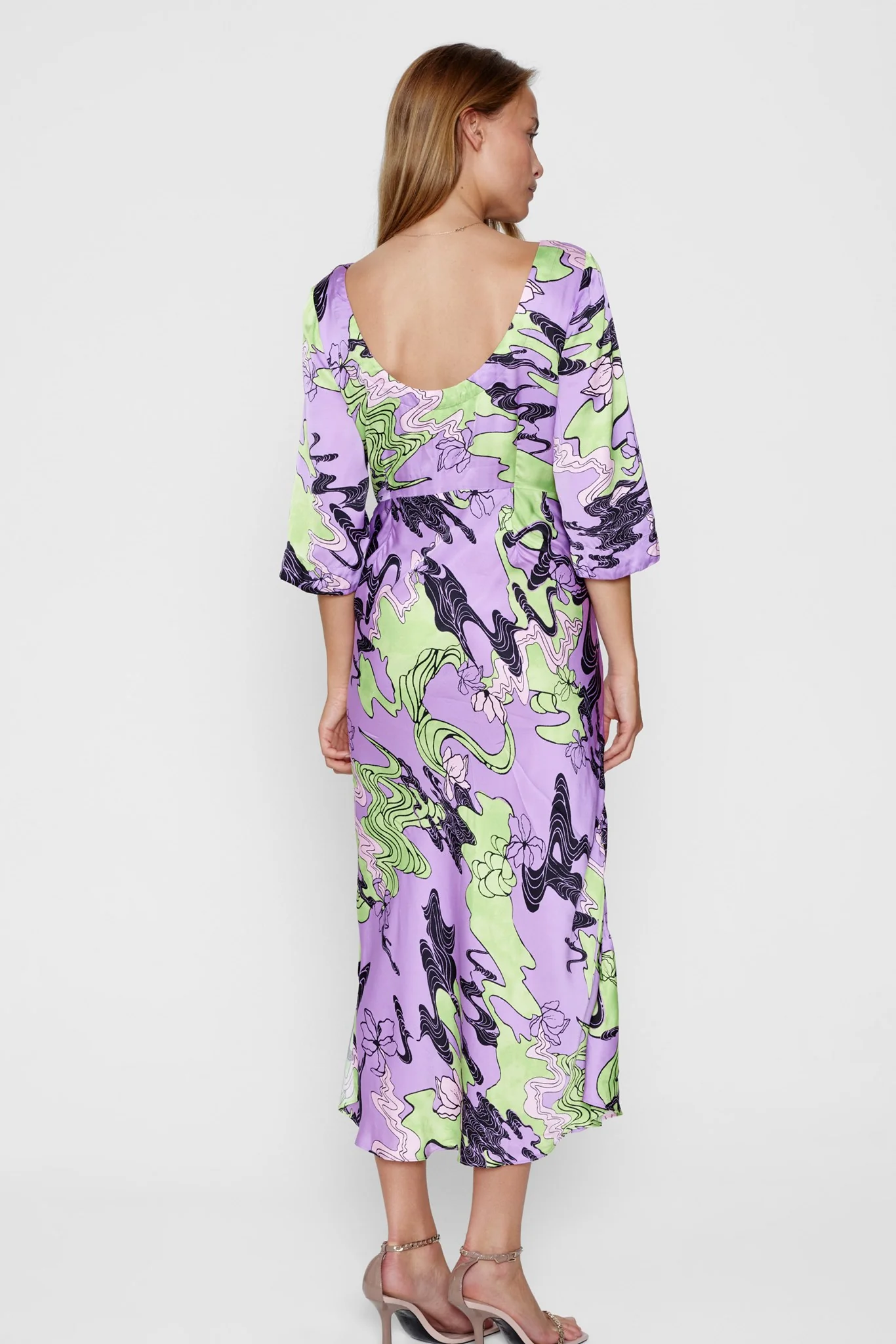NUWANDA DRESS - African Violet - Image 2
