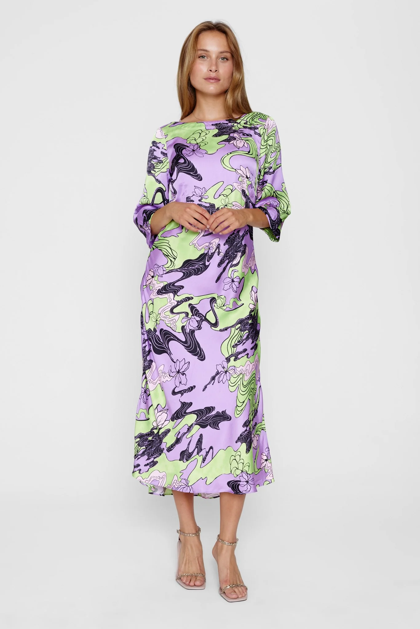 NUWANDA DRESS - African Violet - Image 3