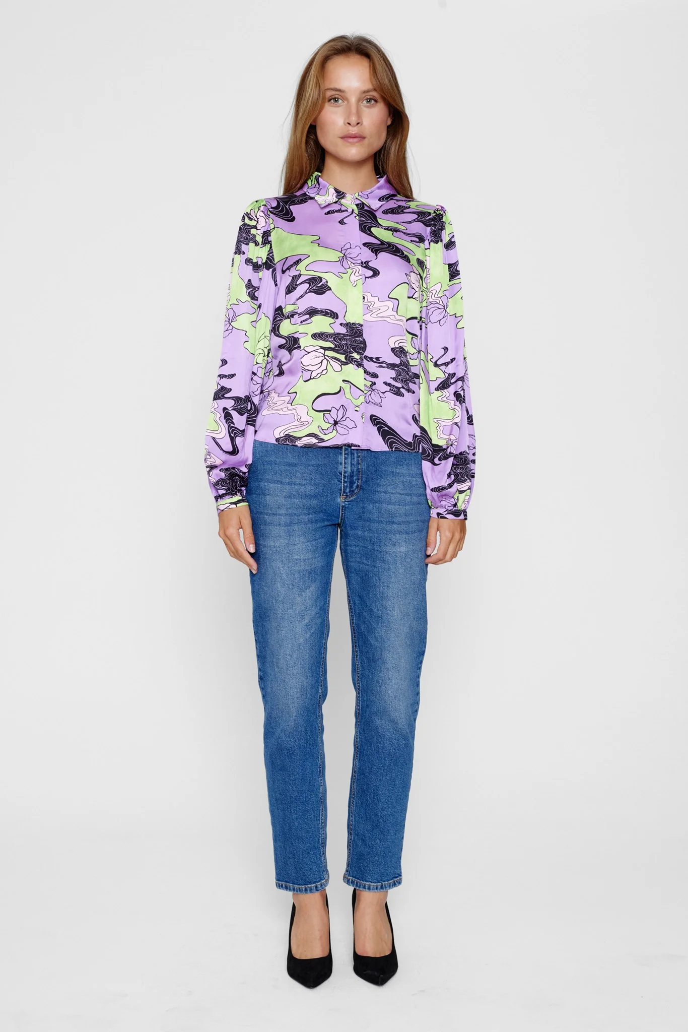NUWANDA SHIRT - African Violet - Image 3