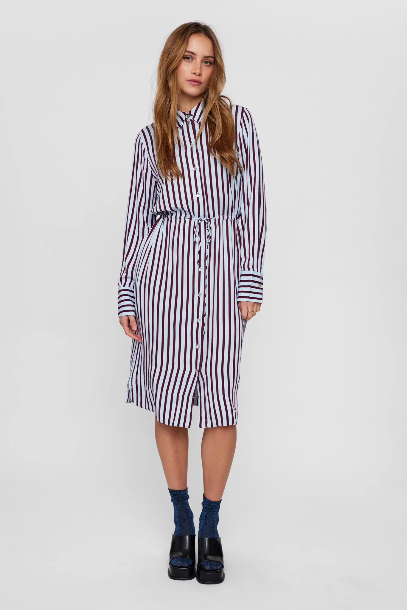 NUWIGGA DRESS - Blue Fog - Image 3