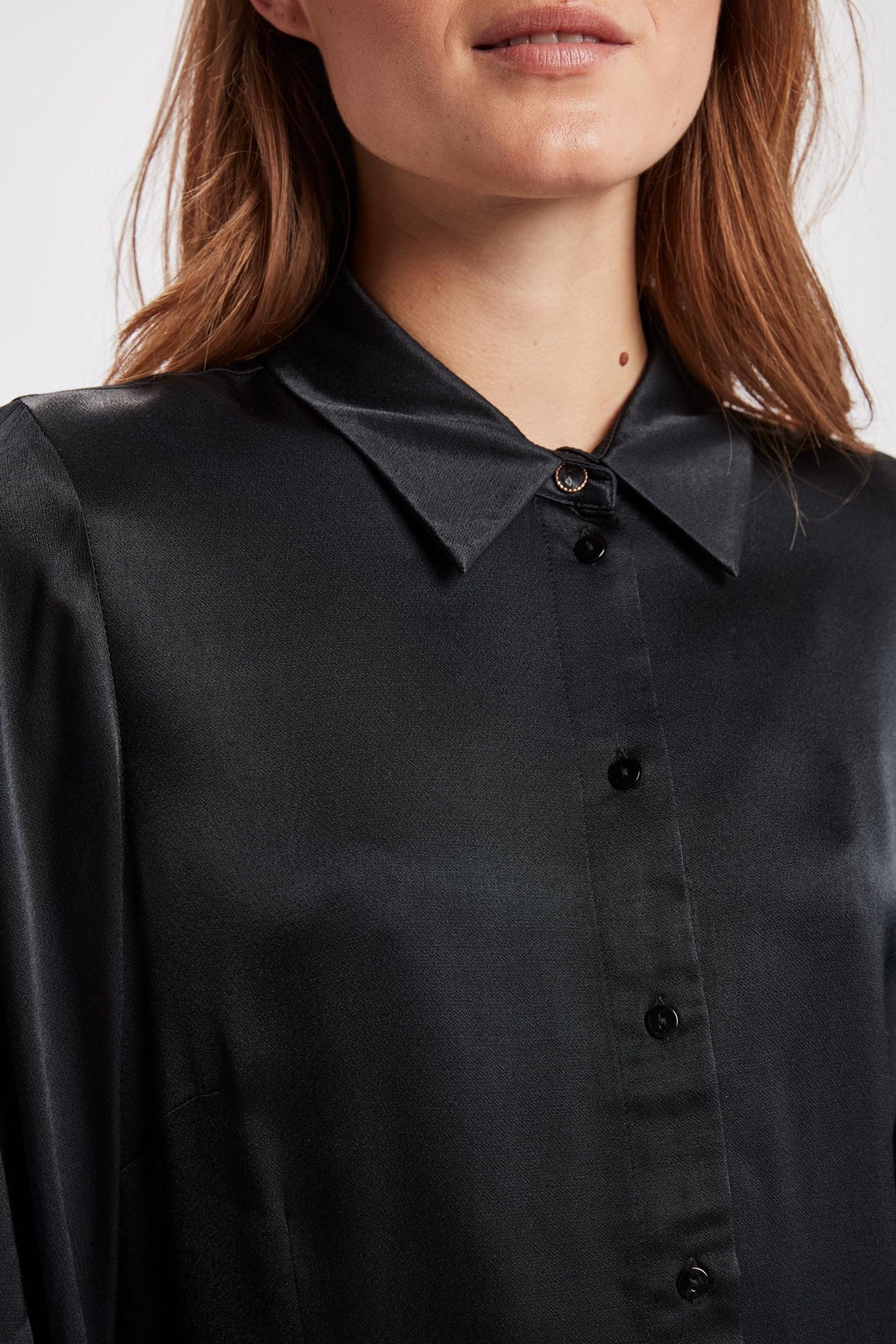 NUWILHELMA SHIRT - Caviar - Image 4