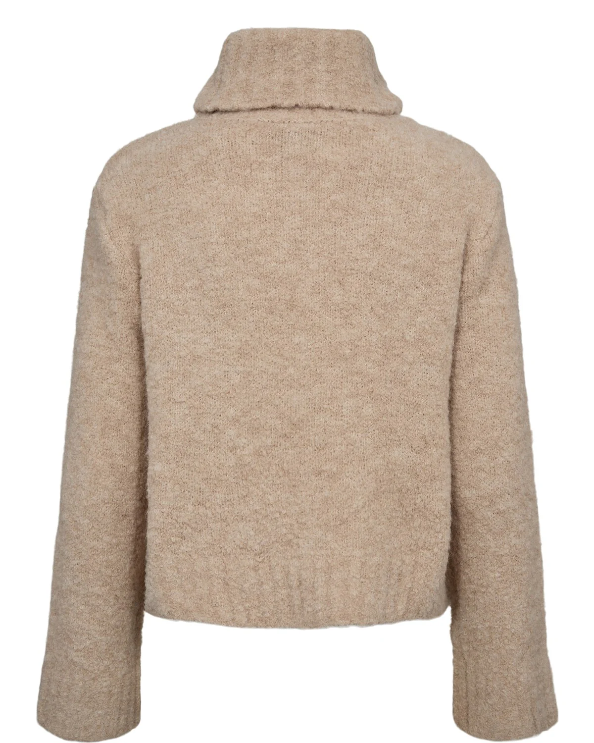 NUWILLA CROPPED PULLOVER  - Birch Melange - Image 7