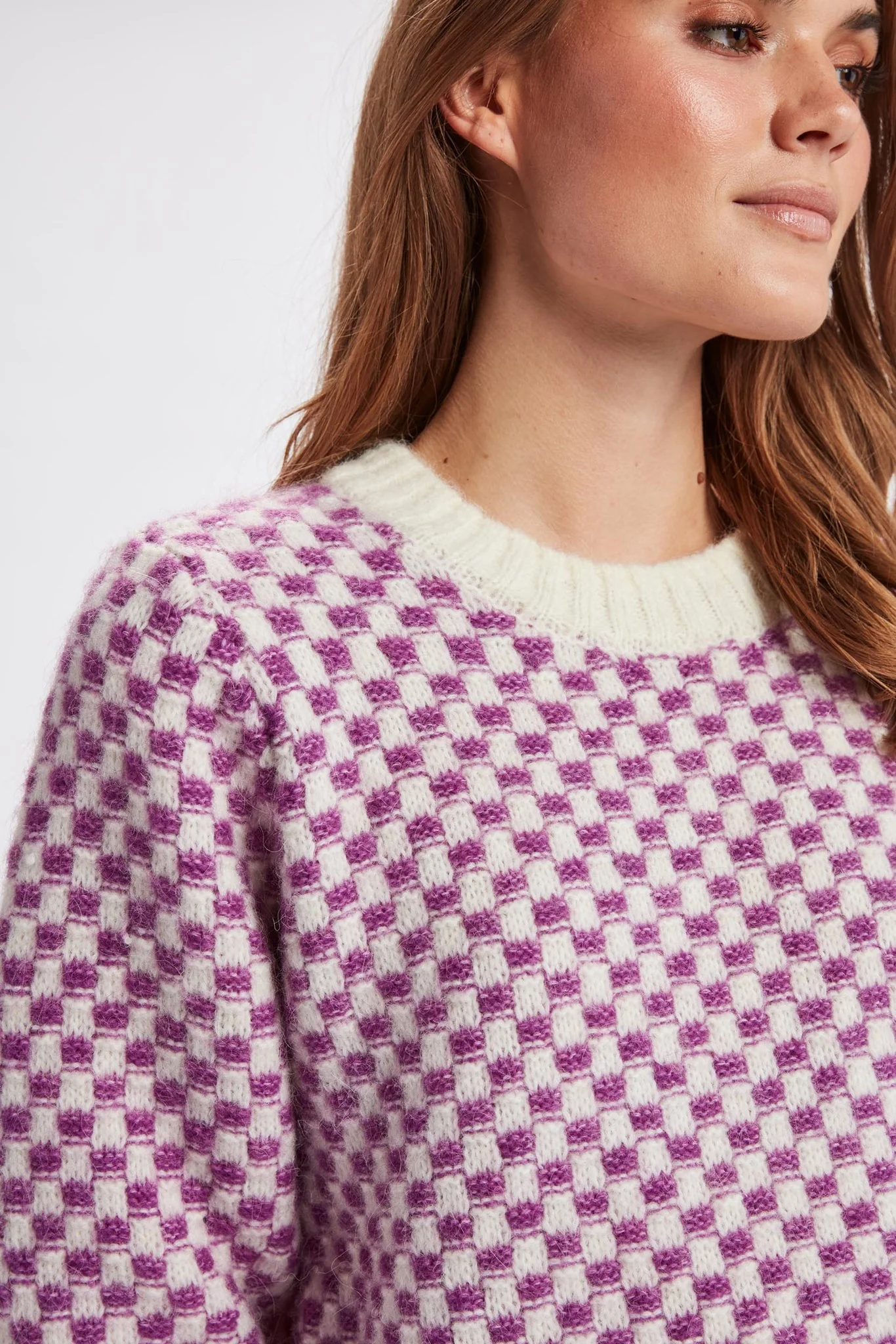 NUWILLIS CROPPED PULLOVER - Birch - Image 4