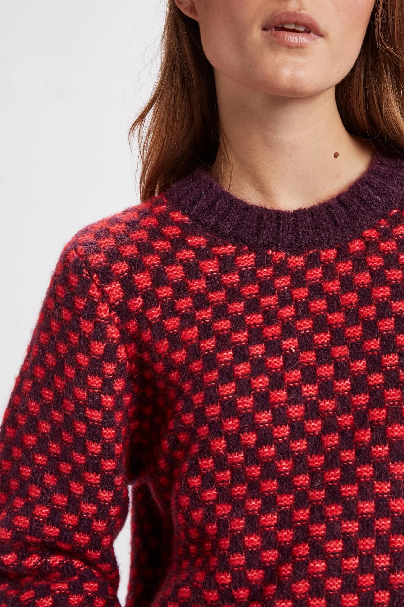 NUWILLIS CROPPED PULLOVER - Winter Bloom - Image 4