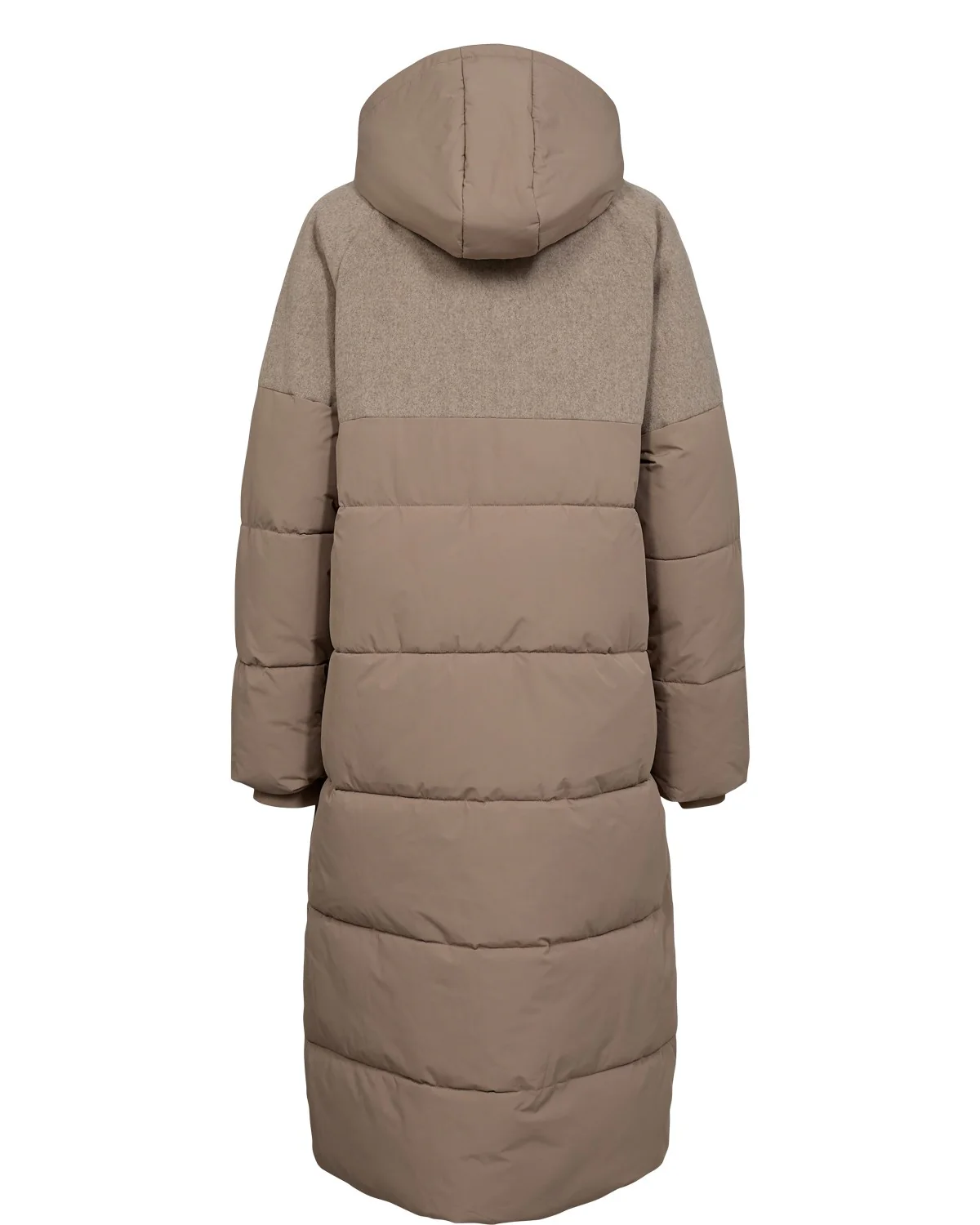 NUWILLOW LONG COAT - Taupe Gray - Image 2