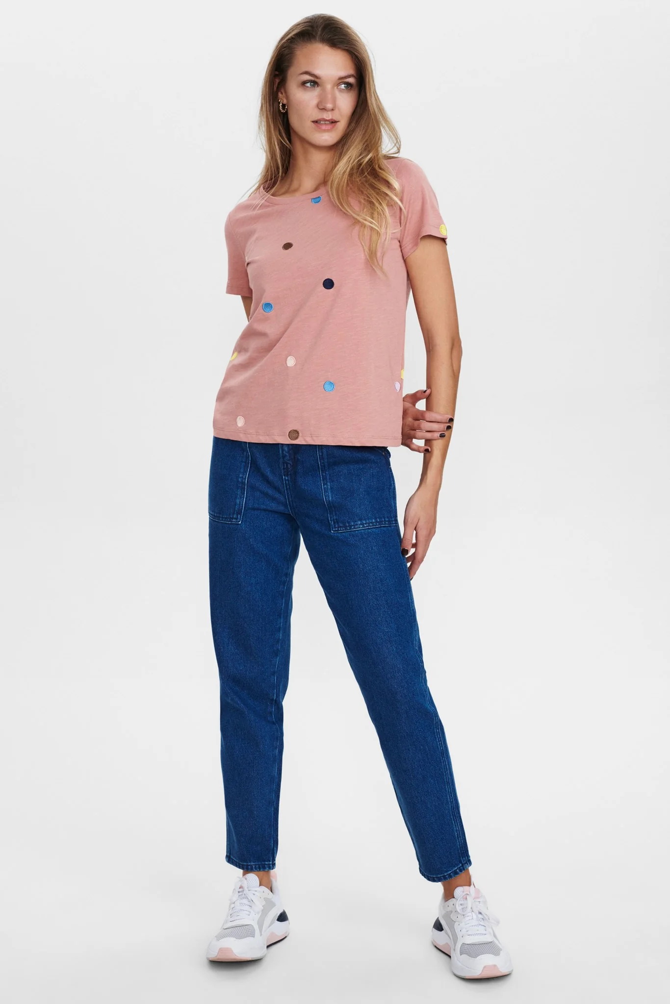 NUYASEMIN TEE - Ash Rose - Image 3