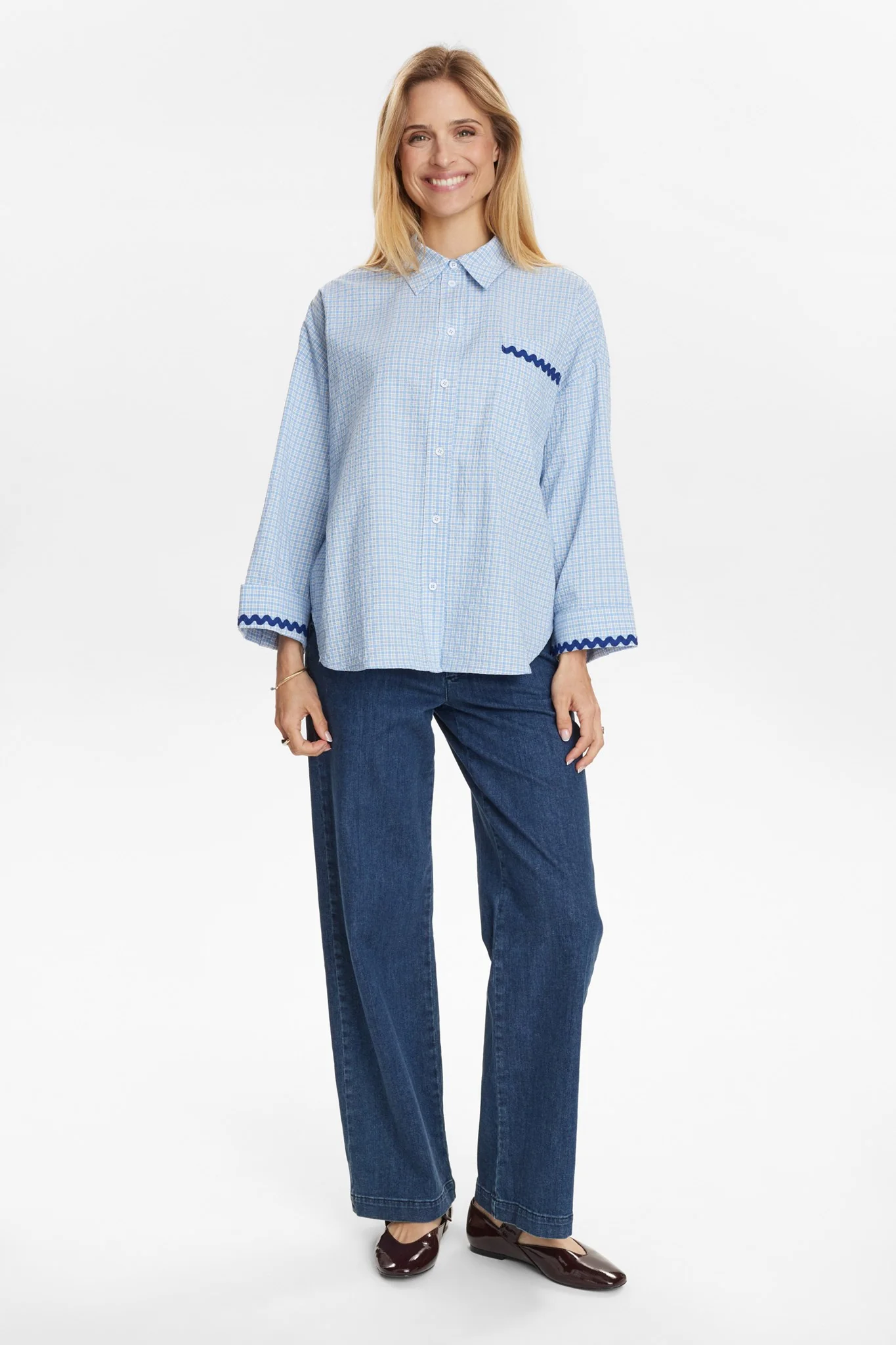 NUYAZMIN SHIRT - Little Boy Blue - Image 3
