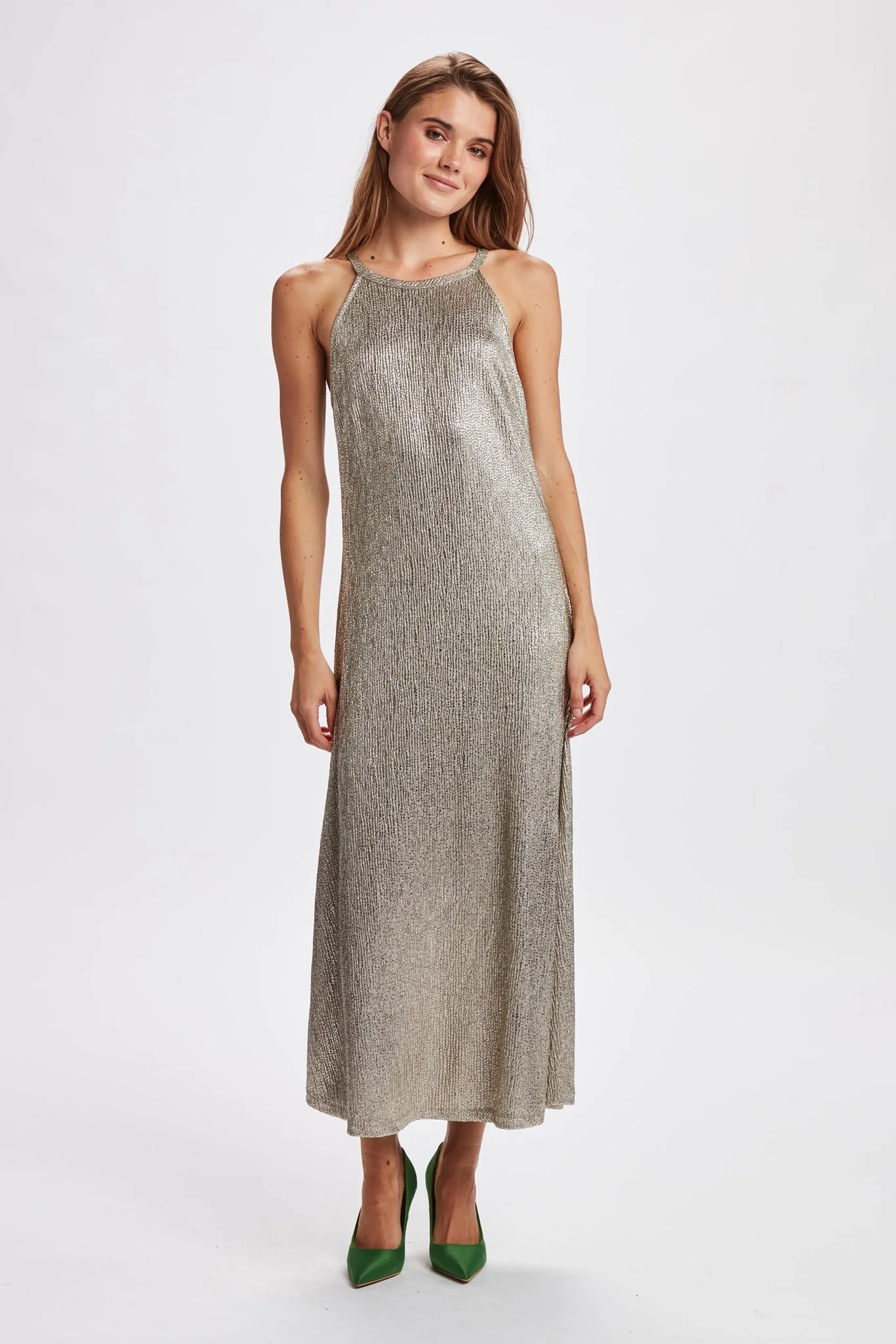 NUYDUN DRESS - Silver - Image 3