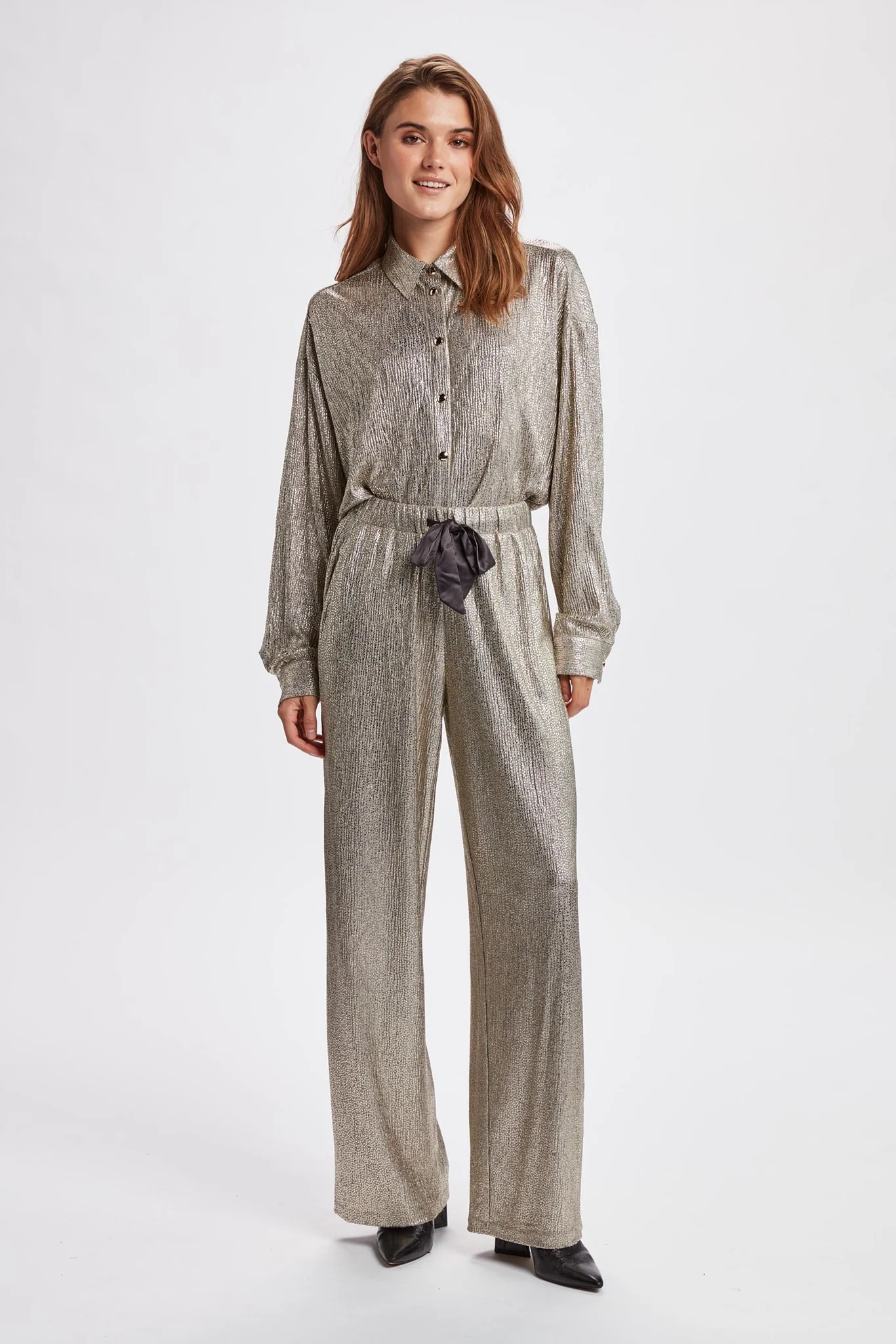 NUYDUN PANTS - Silver - Image 3