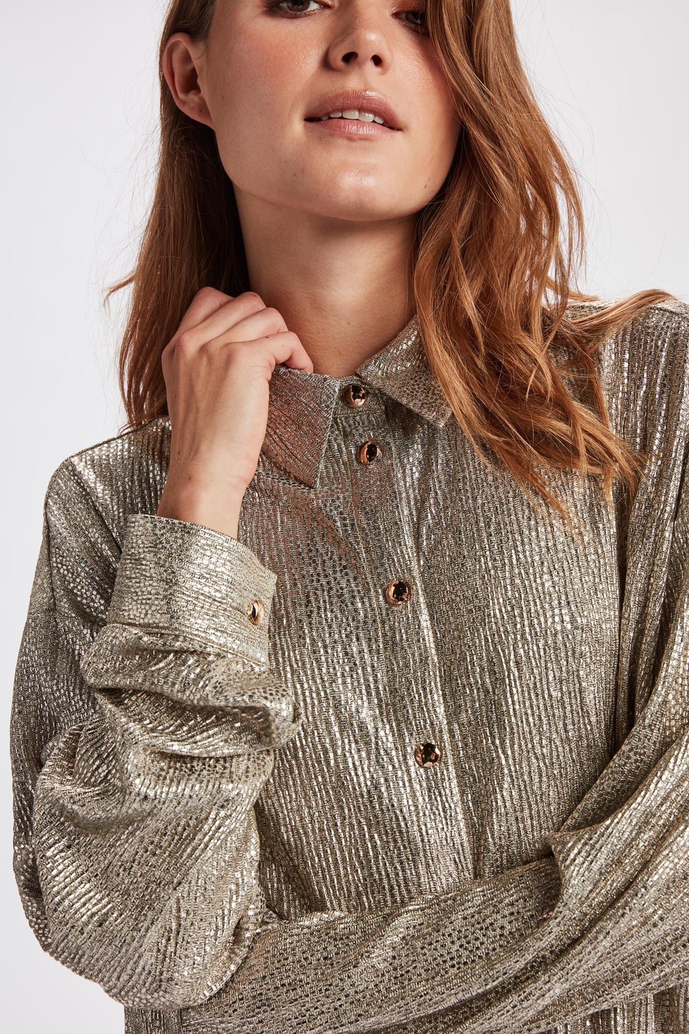 NUYDUN SHIRT - Silver - Image 4