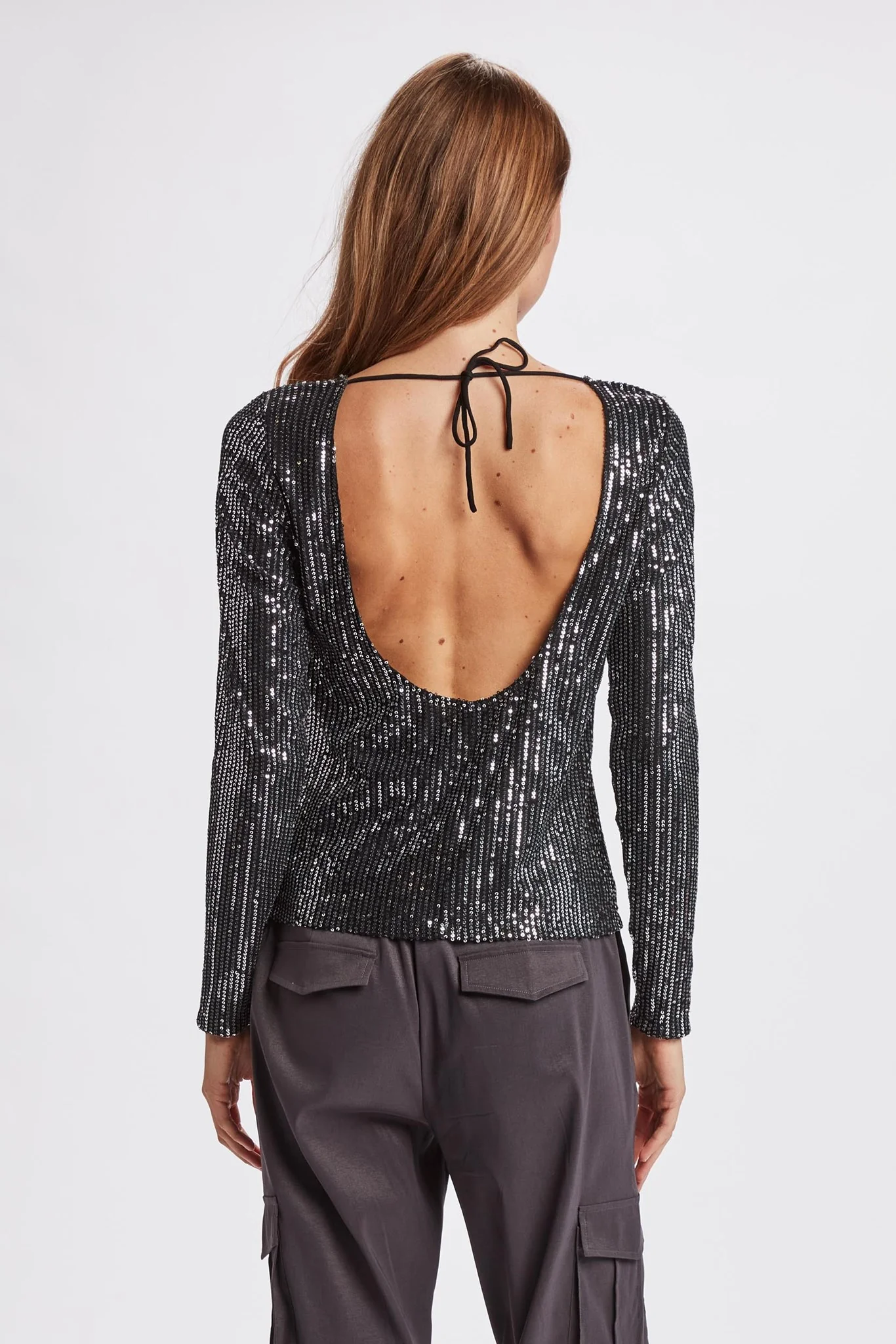 NUYOA BLOUSE - Caviar - Image 2