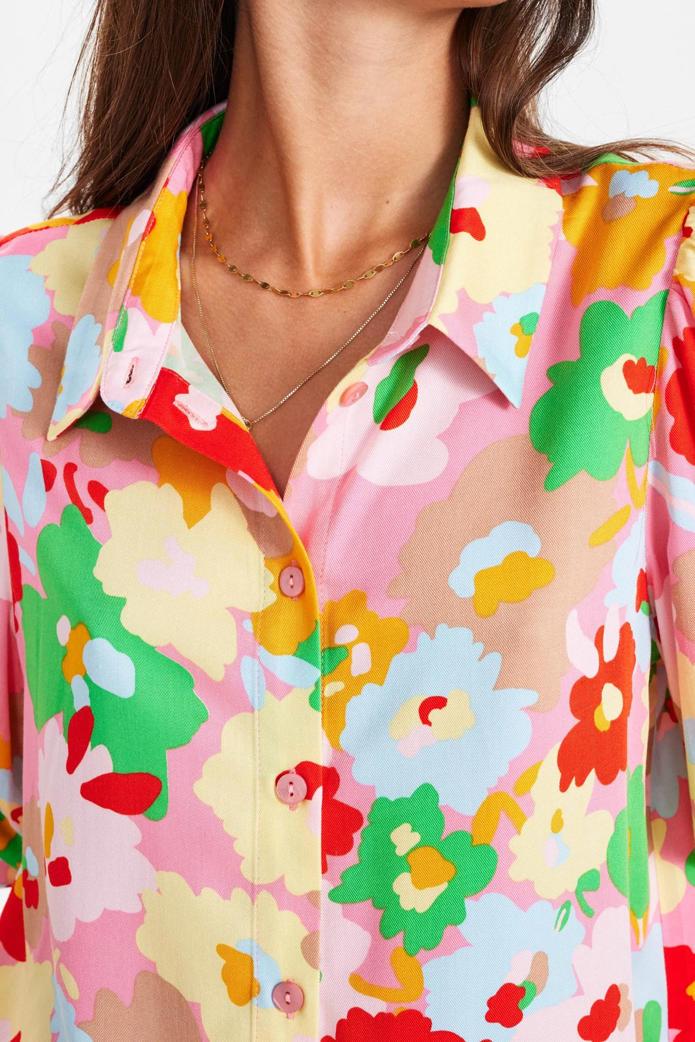NUZAHRA SHIRT - Plumeria - Image 4