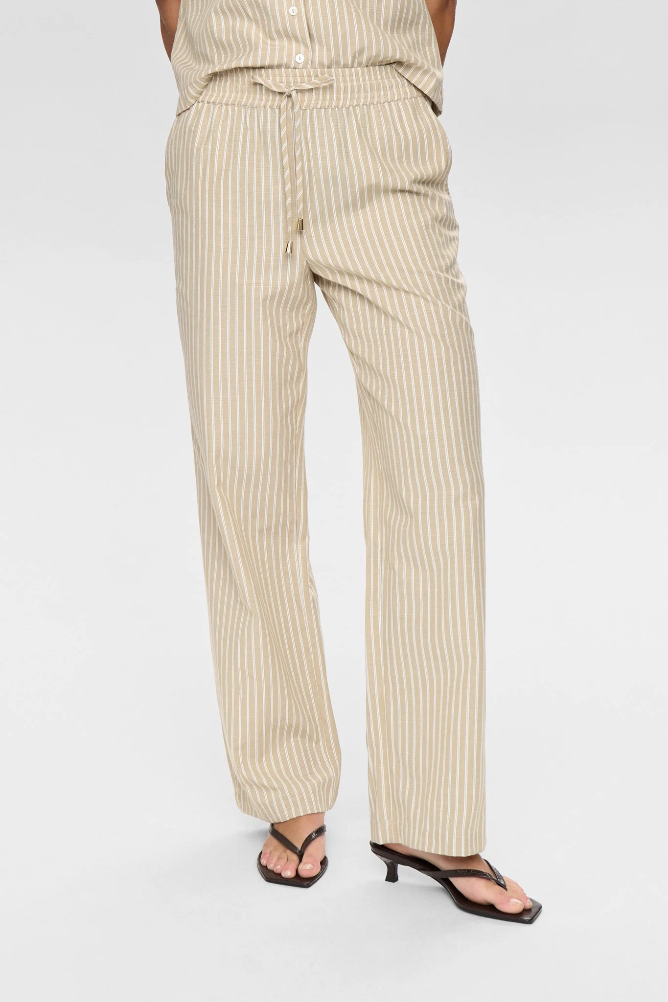 NUZALLY PANTS - Irish Cream - Image 2