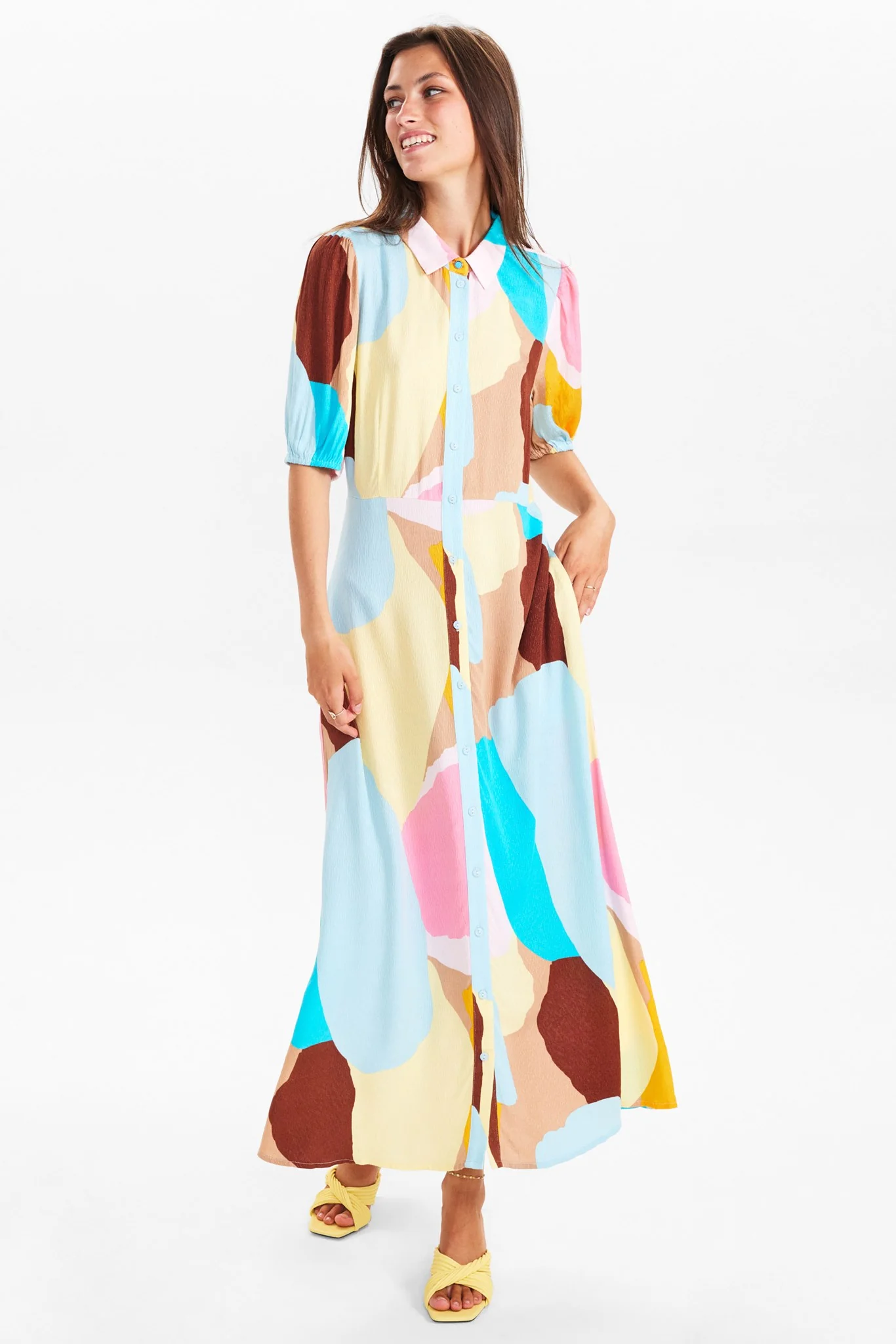 NUZIGGIE SARA DRESS - Crystal blue - Image 3