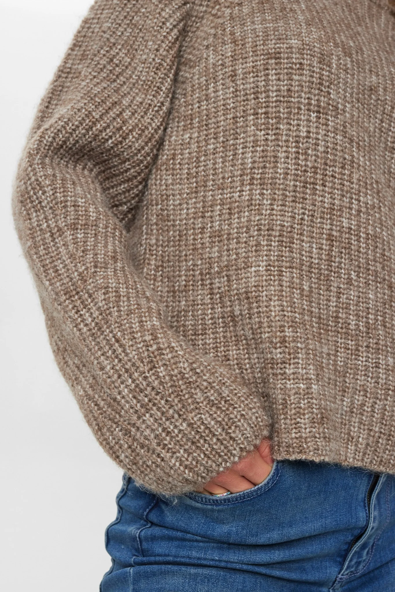 NUZINDI PULLOVER  - Fossil Melange - Image 5