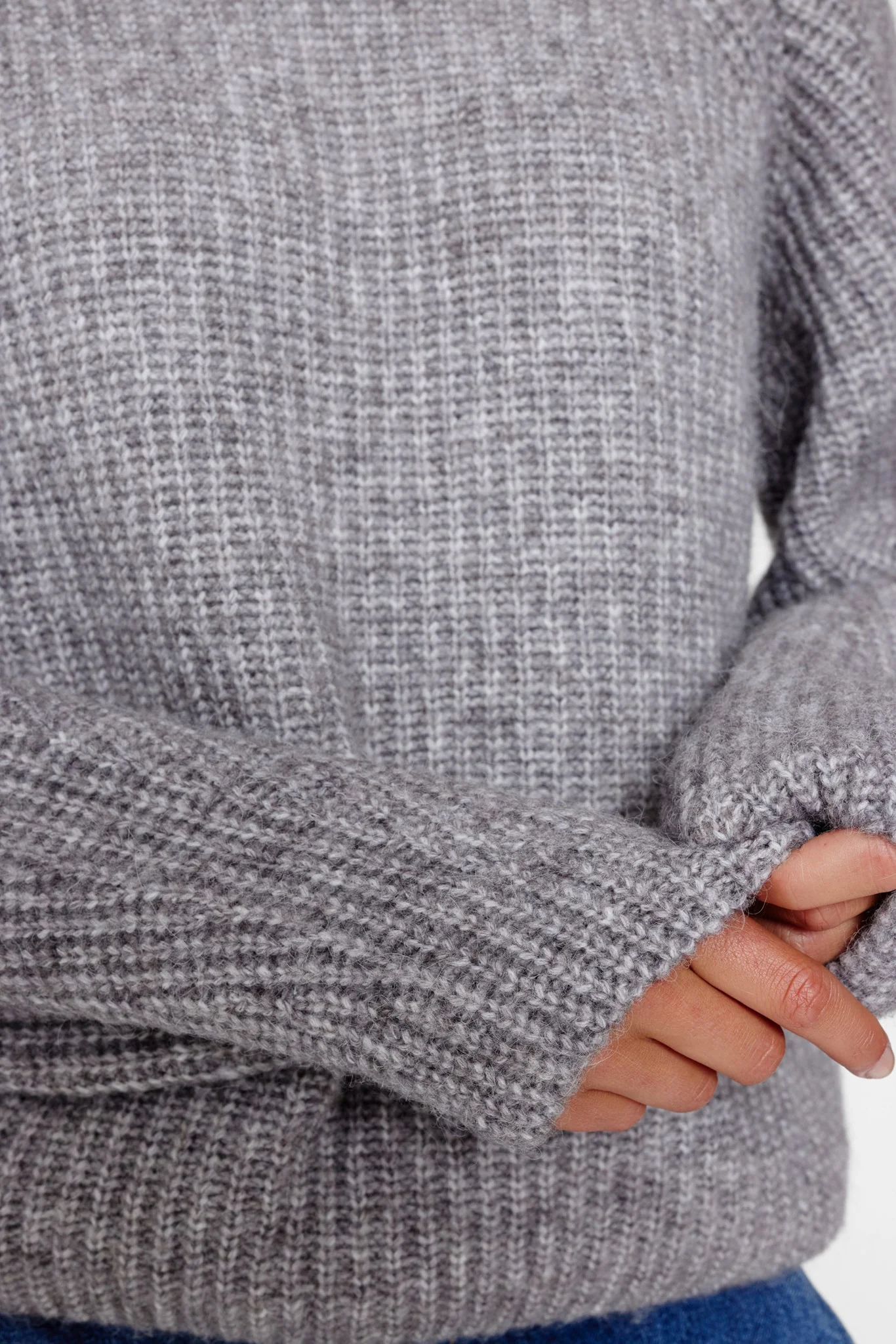 NUZINDI PULLOVER  - Storm Front Melange - Image 5
