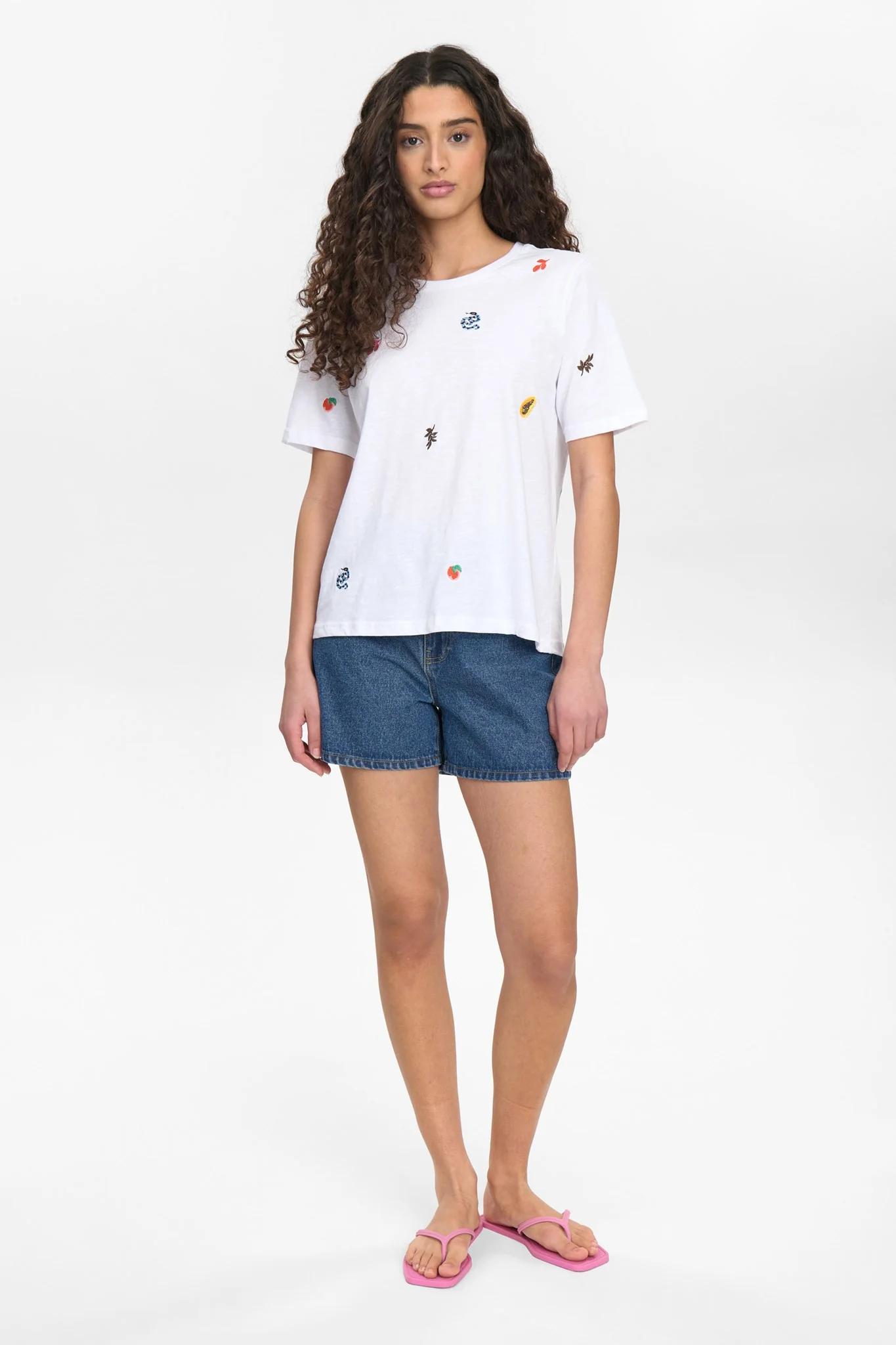 NUZOEY T-SHIRT - GOTS - Bright White - Image 3