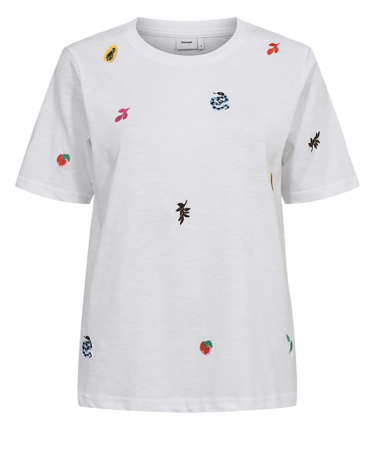 NUZOEY T-SHIRT - GOTS - Bright White - Image 6