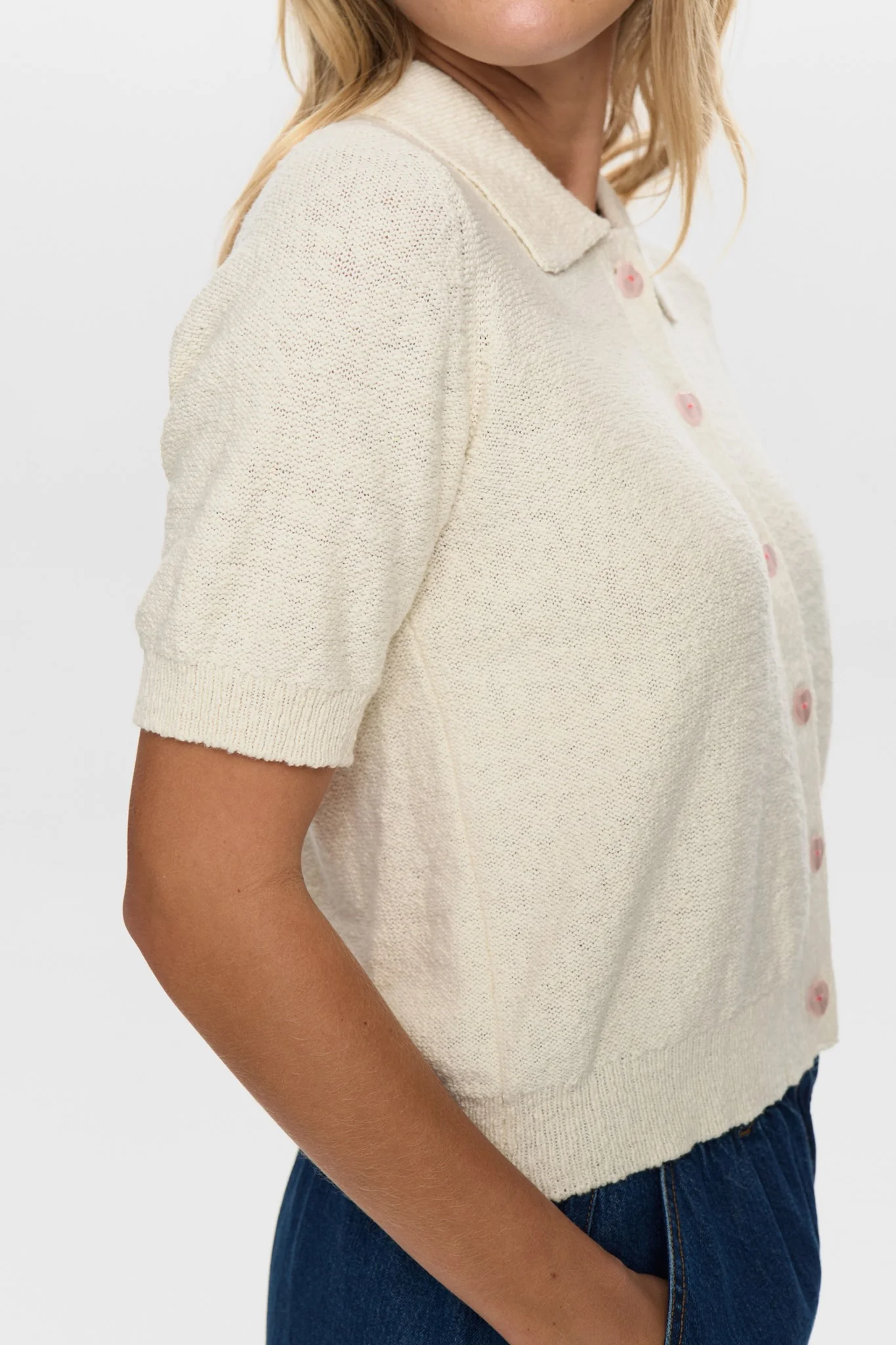 NUZOLA CARDIGAN  - Cloud Dancer - Image 5