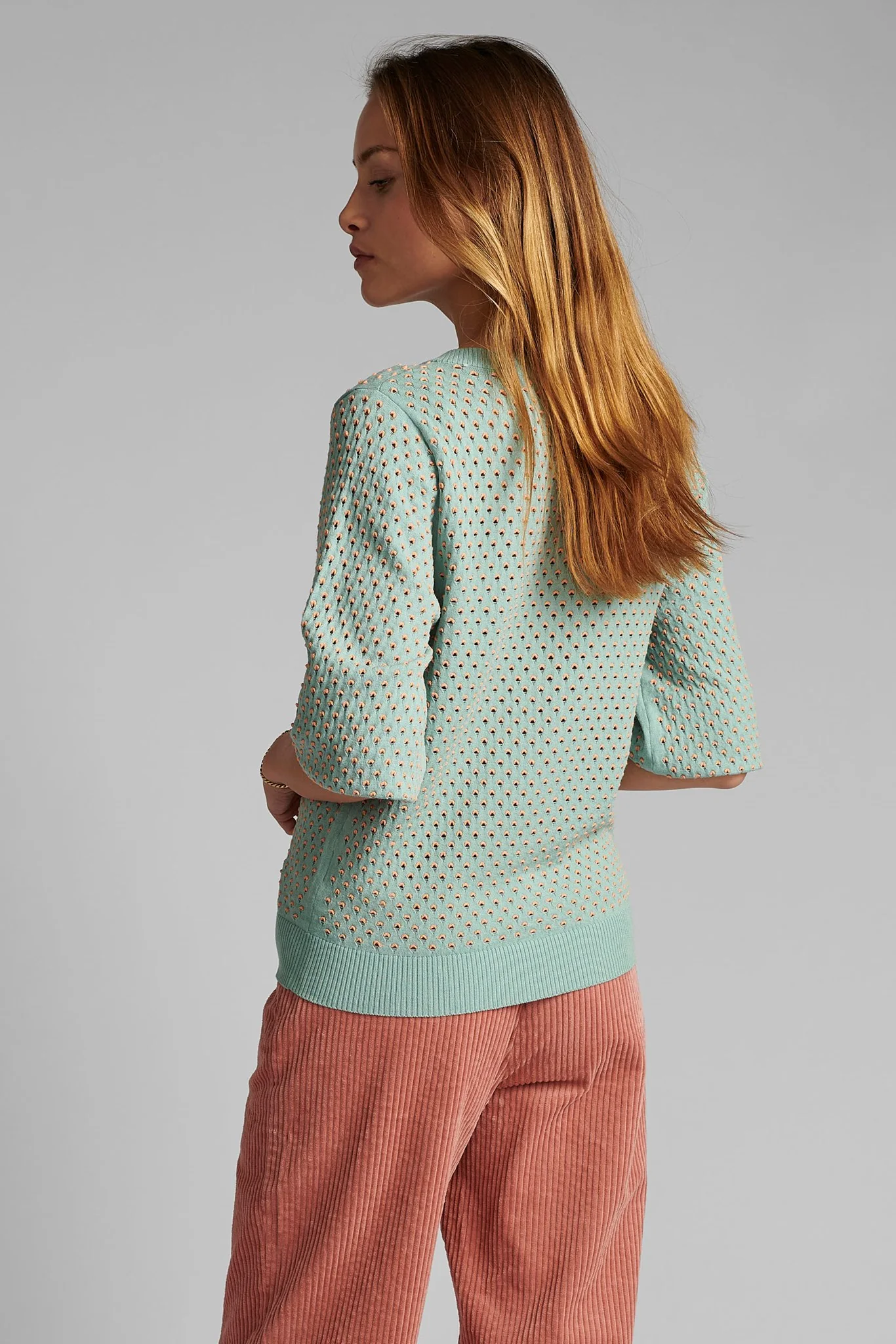 NYBRYNN CARDIGAN - Aquifer - Image 2