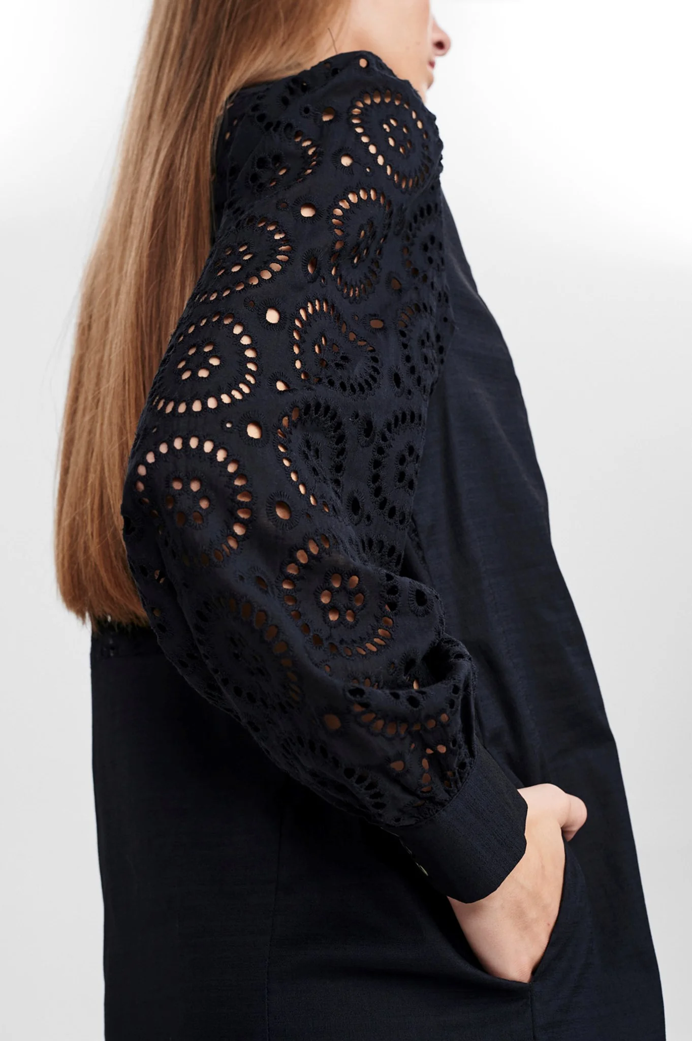 SICAMPANA DRESS - Caviar - Image 5