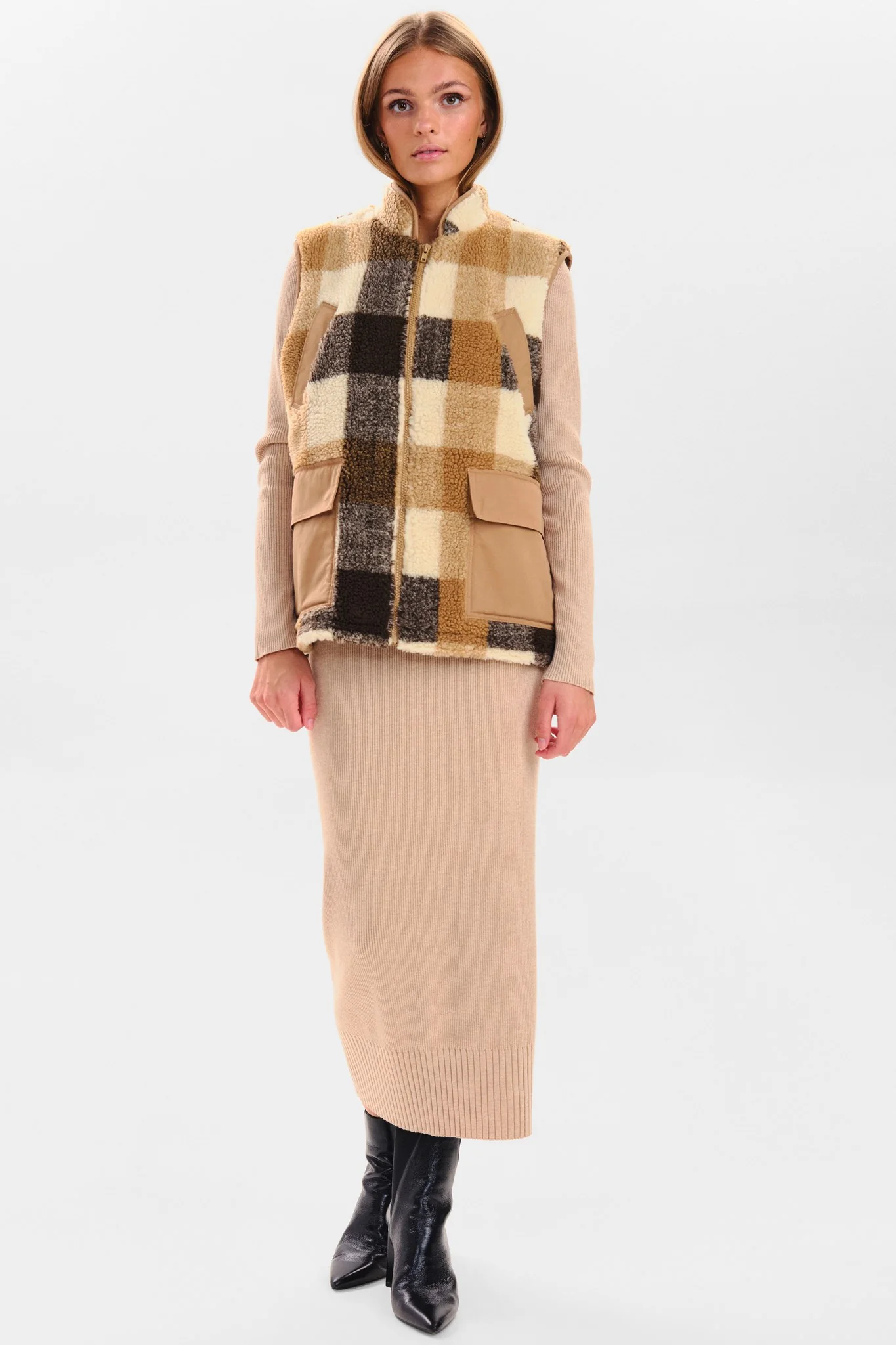 SIFINE WAISTCOAT - Alabaster Gleam - Image 3
