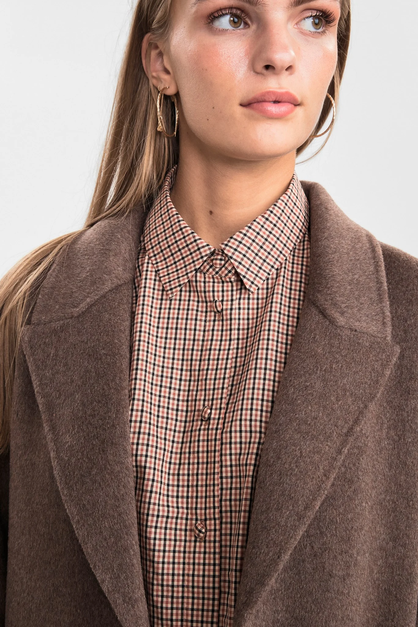 SILHANNAH COAT  - Chocolate Chip - Image 5