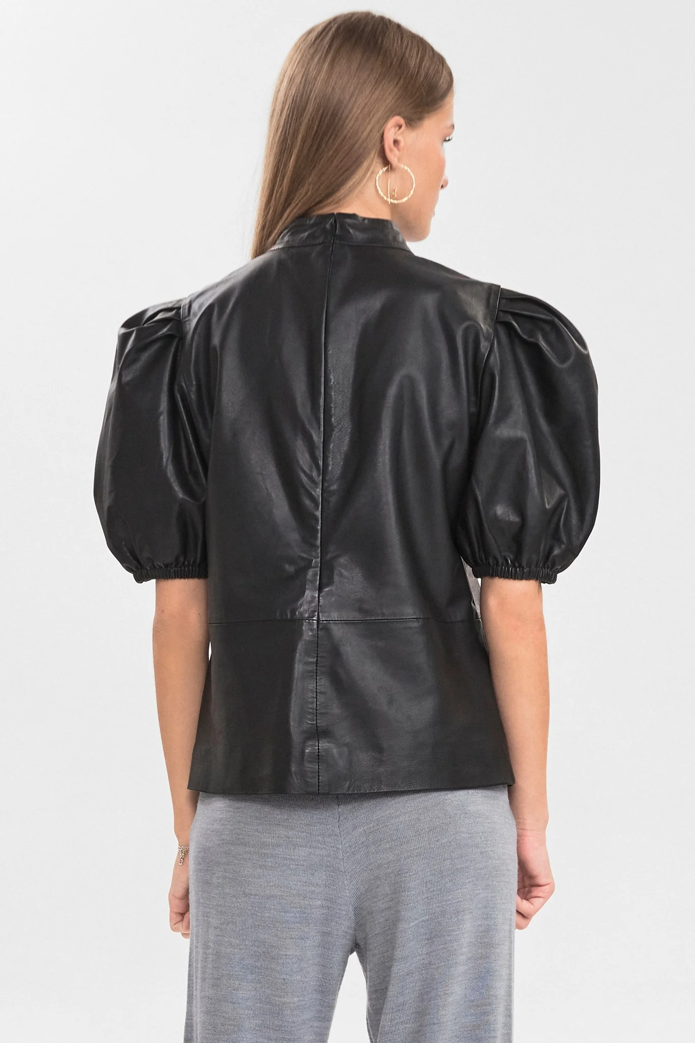 SISABILA BLOUSE - Caviar - Image 2