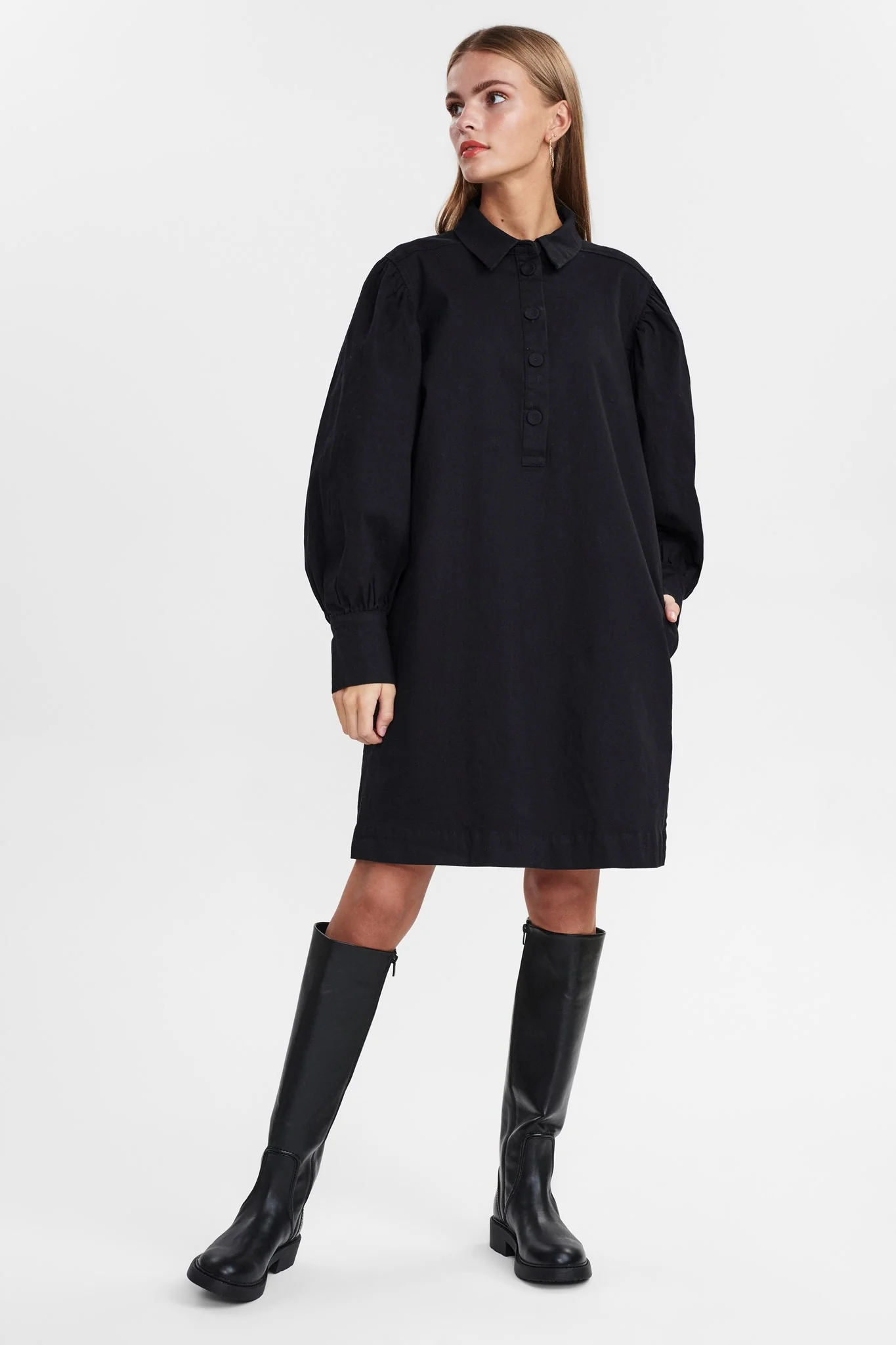 SISADA DRESS - Caviar - Image 3