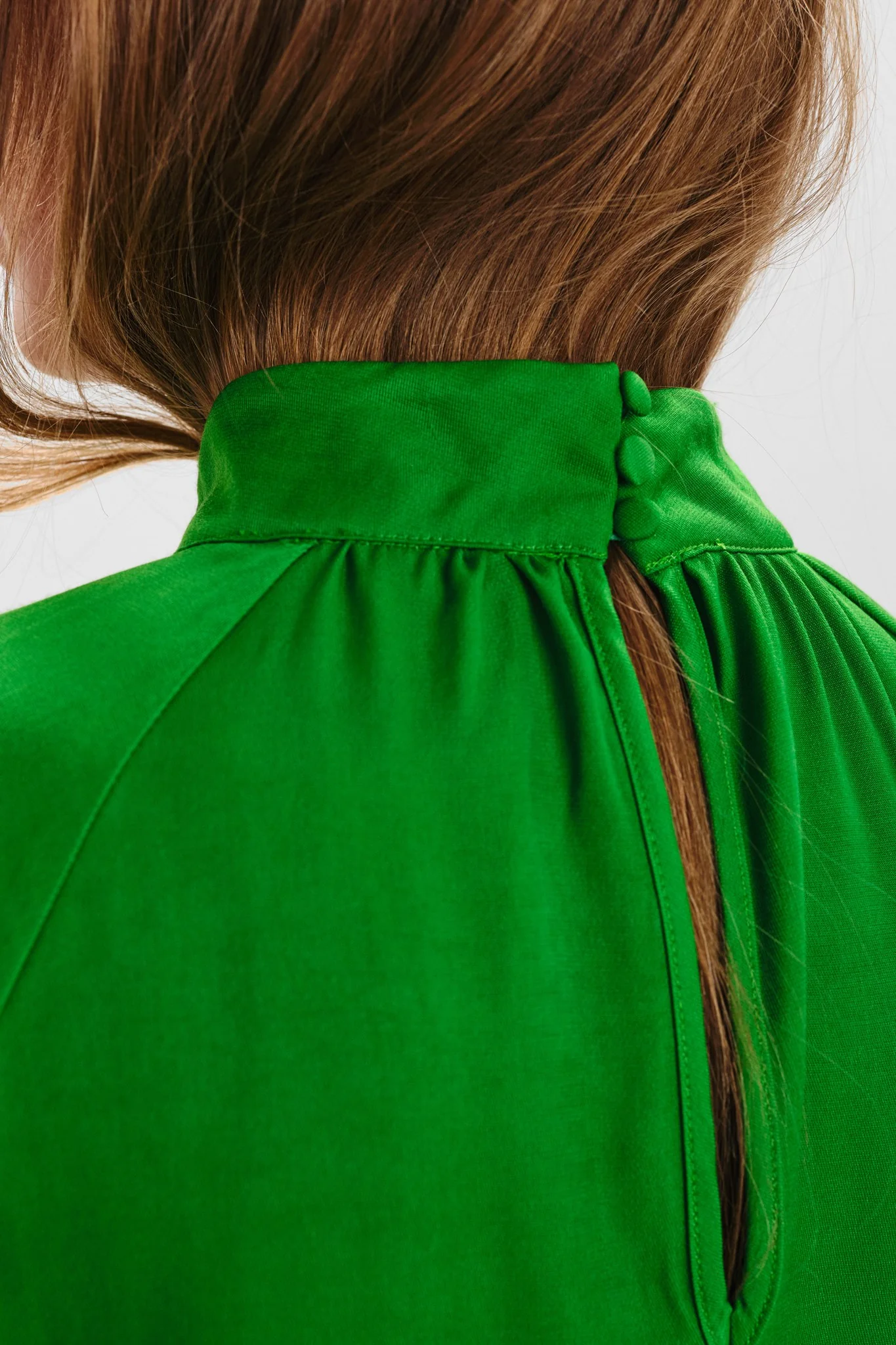 SISANVI BLOUSE - Fern Green - Image 4