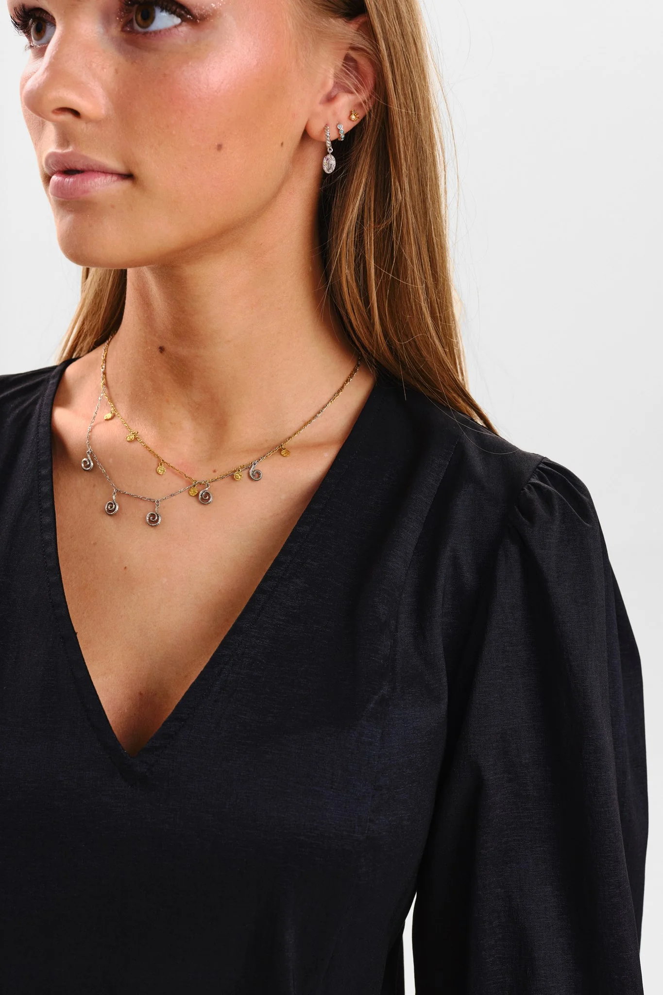 SISEDINE DRESS - Caviar - Image 4