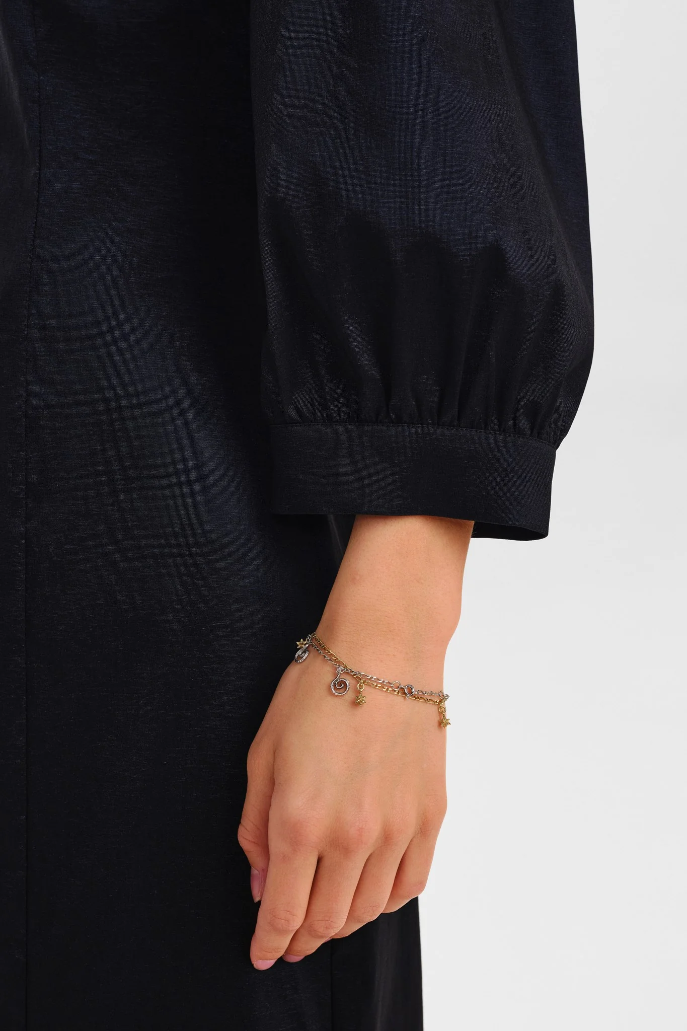 SISEDINE DRESS - Caviar - Image 5