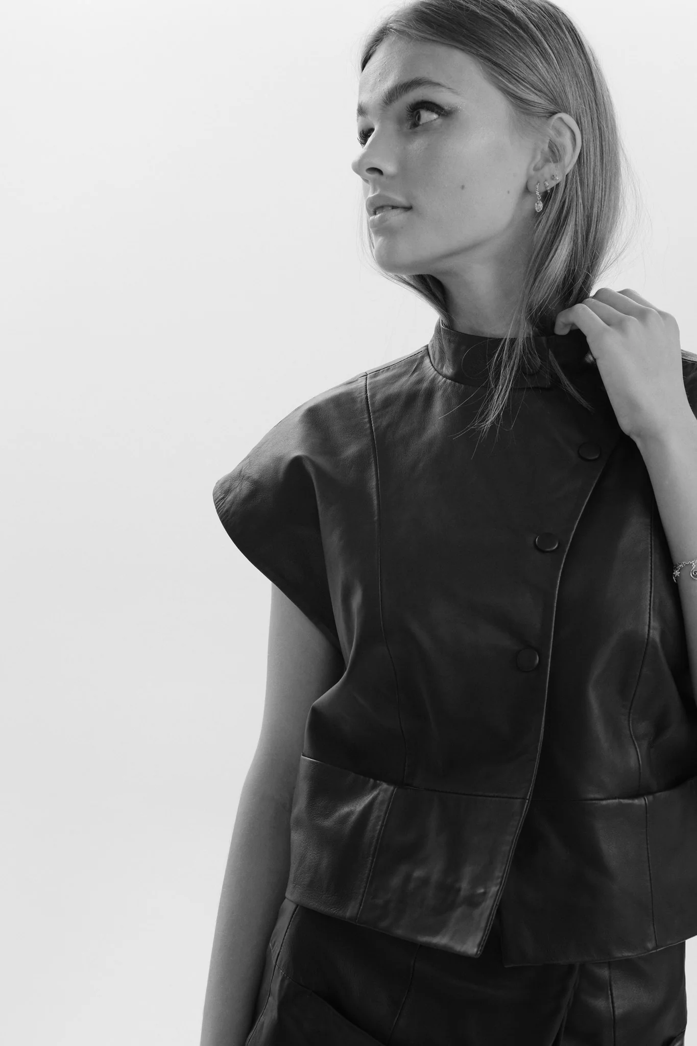 SISELIA JACKET - Caviar - Image 6