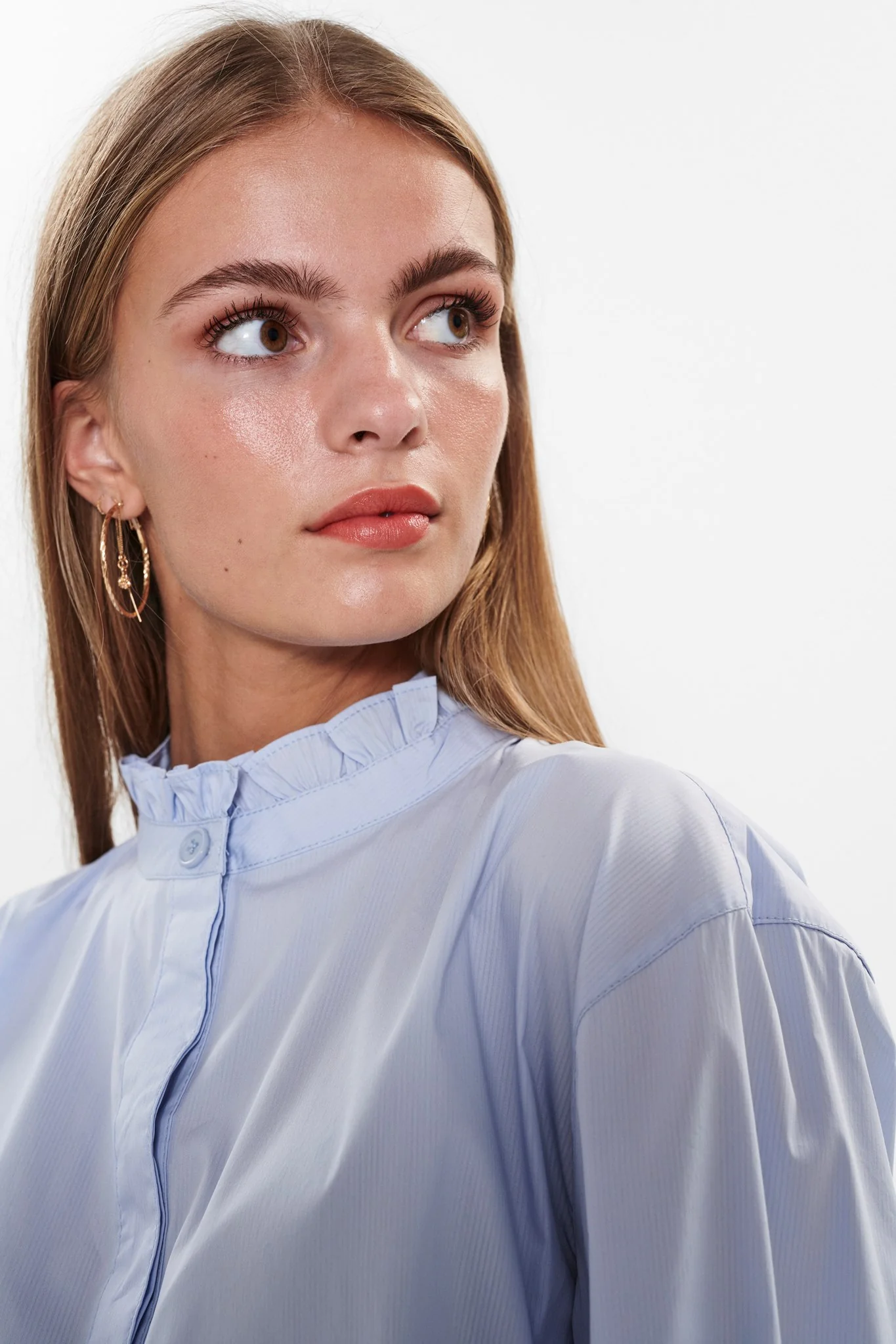 SISMILA PLACKET SHIRT - Serenity - Image 6