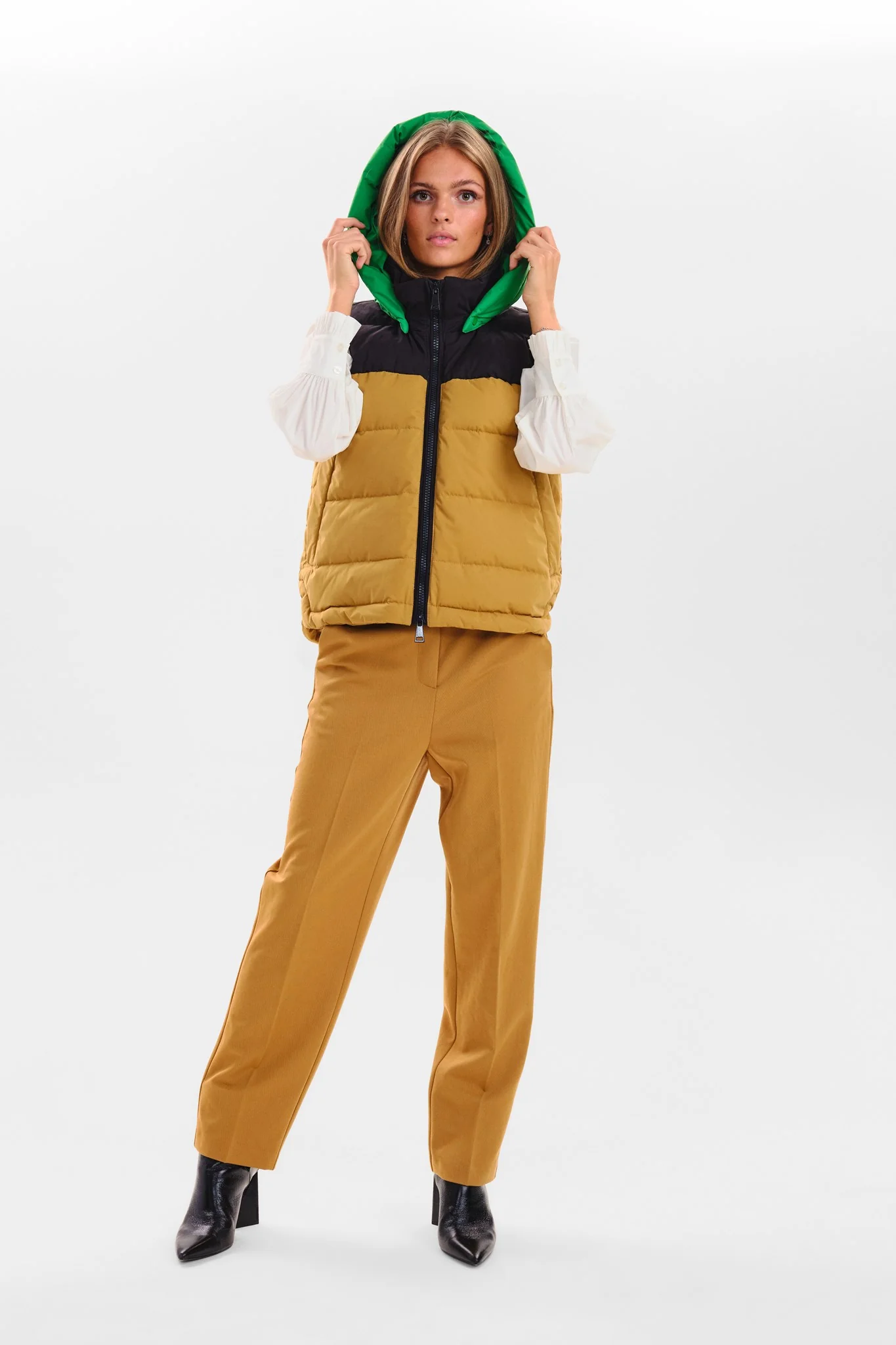 SITRINE WAISTCOAT - Bistre - Image 3